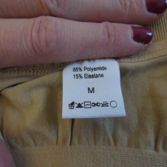 HEYSHAPE Snatched Thong Bodysuit Shapewear in Beige Stretch - Size M NWT - Picture 13 of 13